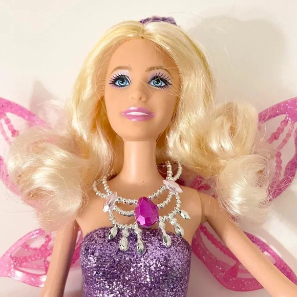 Mattel 2012 Barbie Mariposa and The Fairy Princess Catania Doll 12 Inch Blonde W - Picture 2 of 16